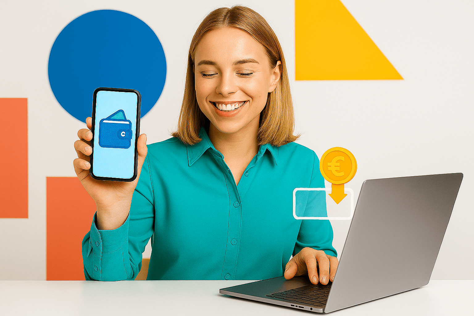 Retirer des fonds de ton portefeuille en ligne