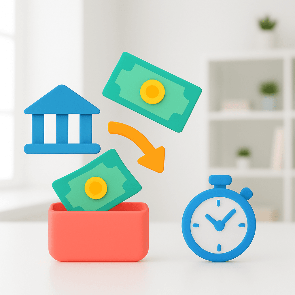 Vitesse de traitement des virements bancaires